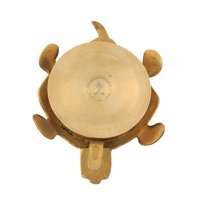 Brass Tutle Wall Clock