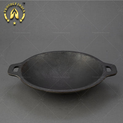 Pre-Seasoned Cast Iron Appam Pan
