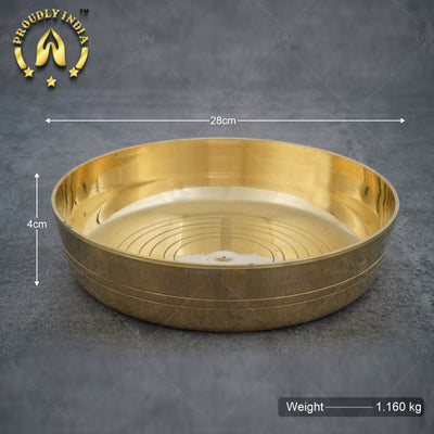 Bronze Basket Plate