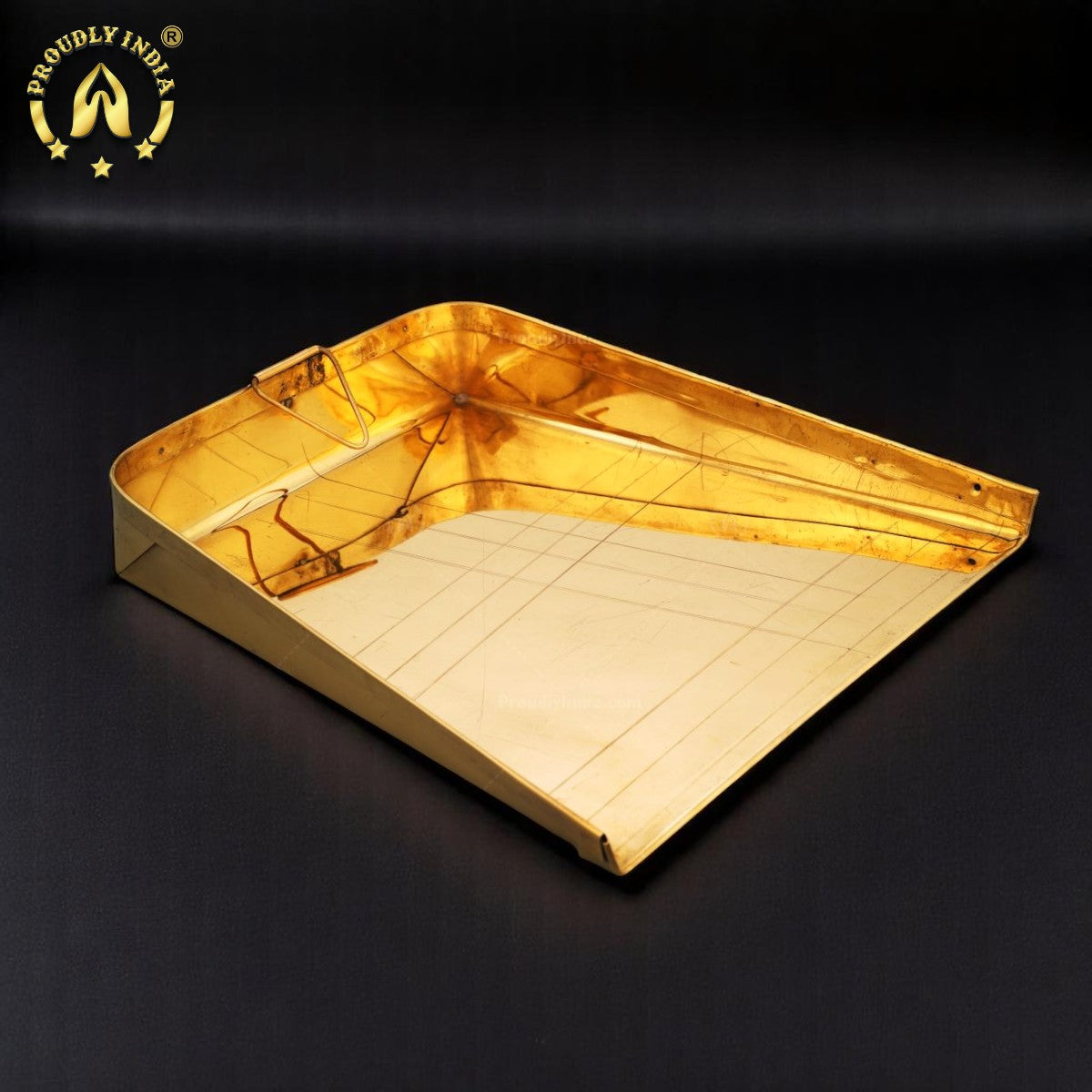 Traditional Brass Winnowing Plate