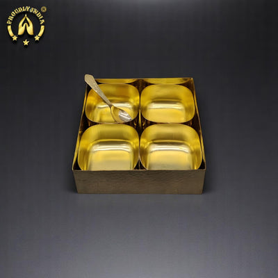 4 Pits Square Masala Box