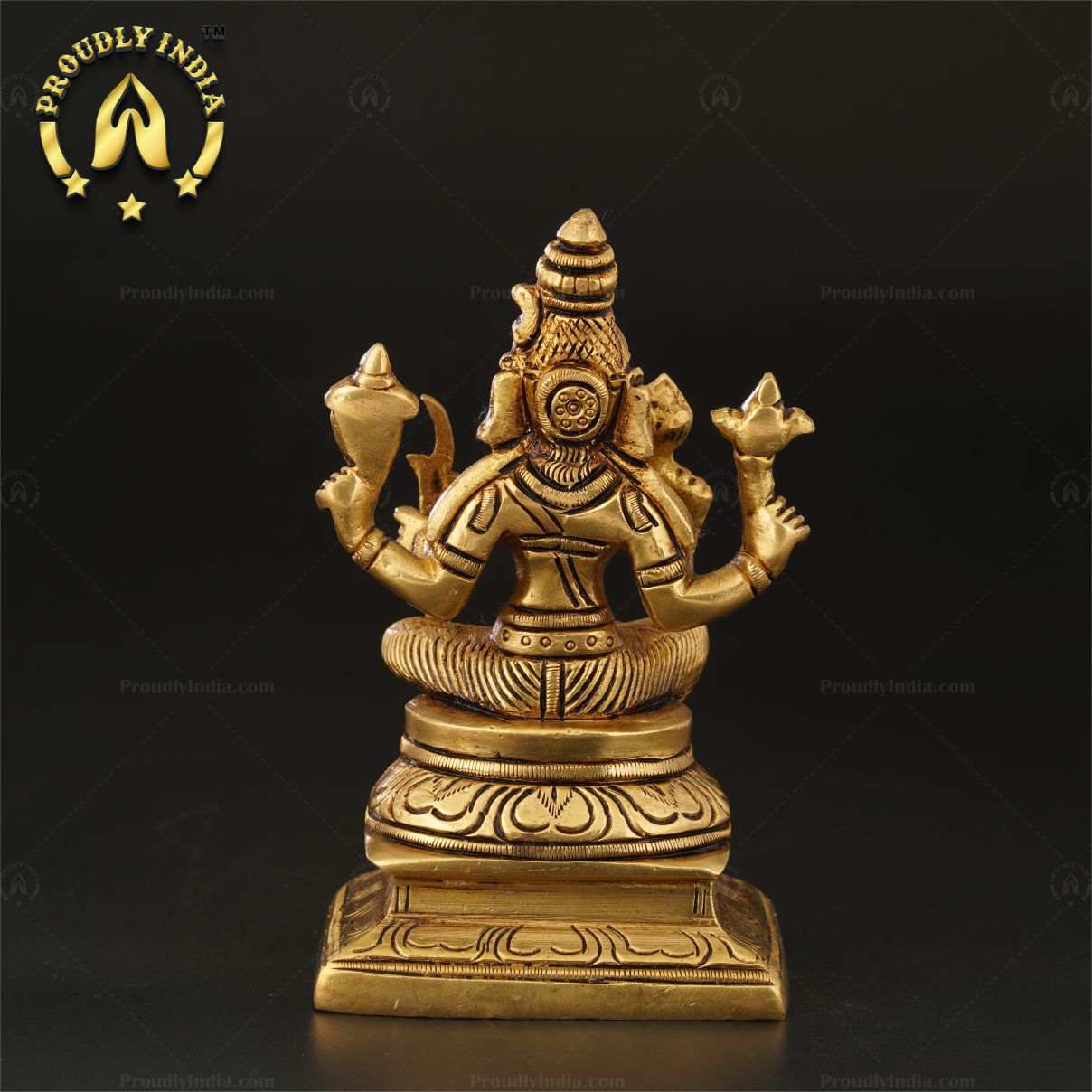 Handcrafted Traditional Brass Rajarajeshwari Statue