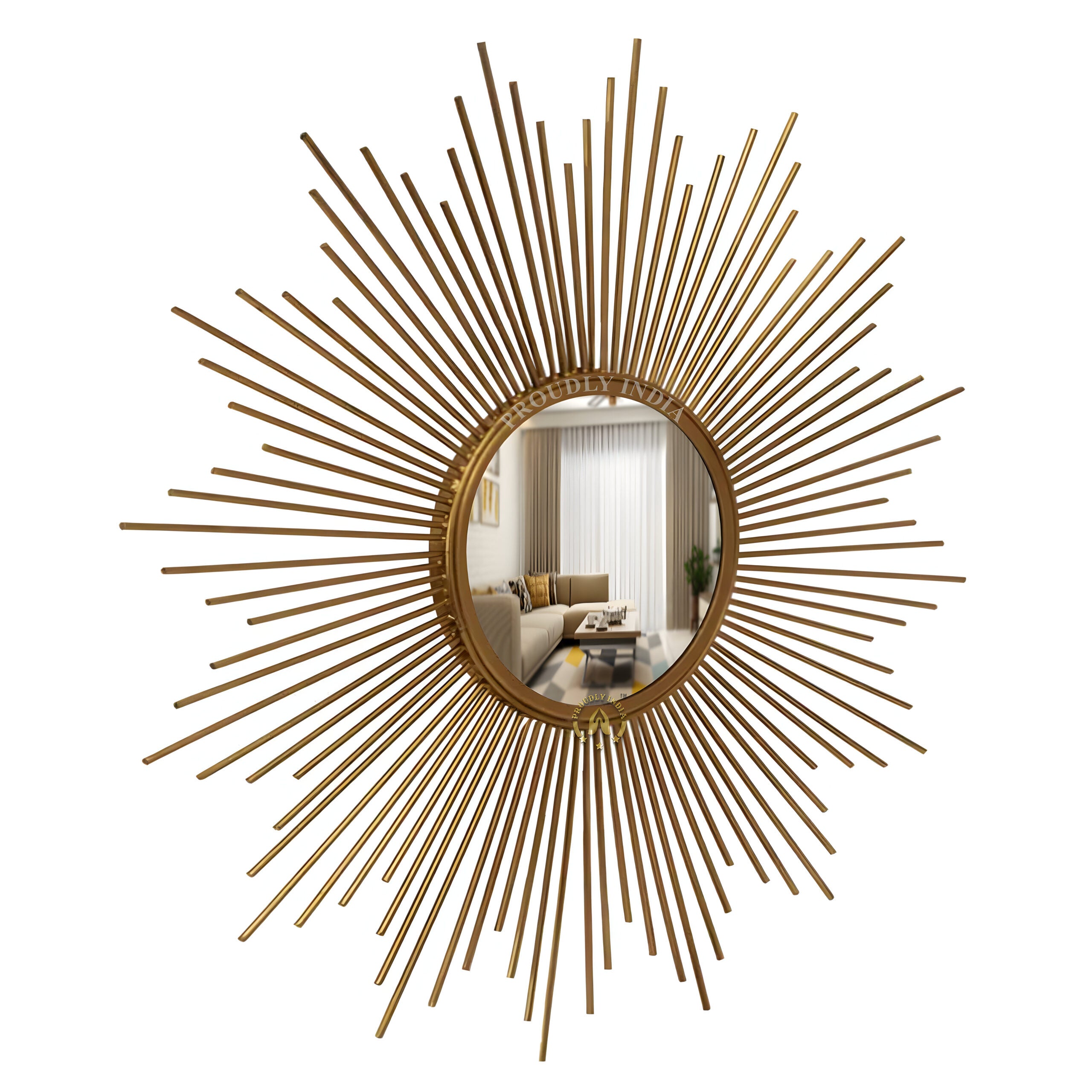 Solstice Flare Radiance Wall Mirror