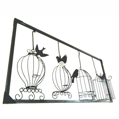 Caged Whispers Free Wings Wall Art