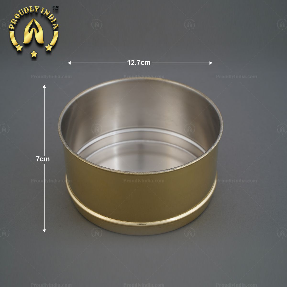 Handcrafted Brass Tiffin Box