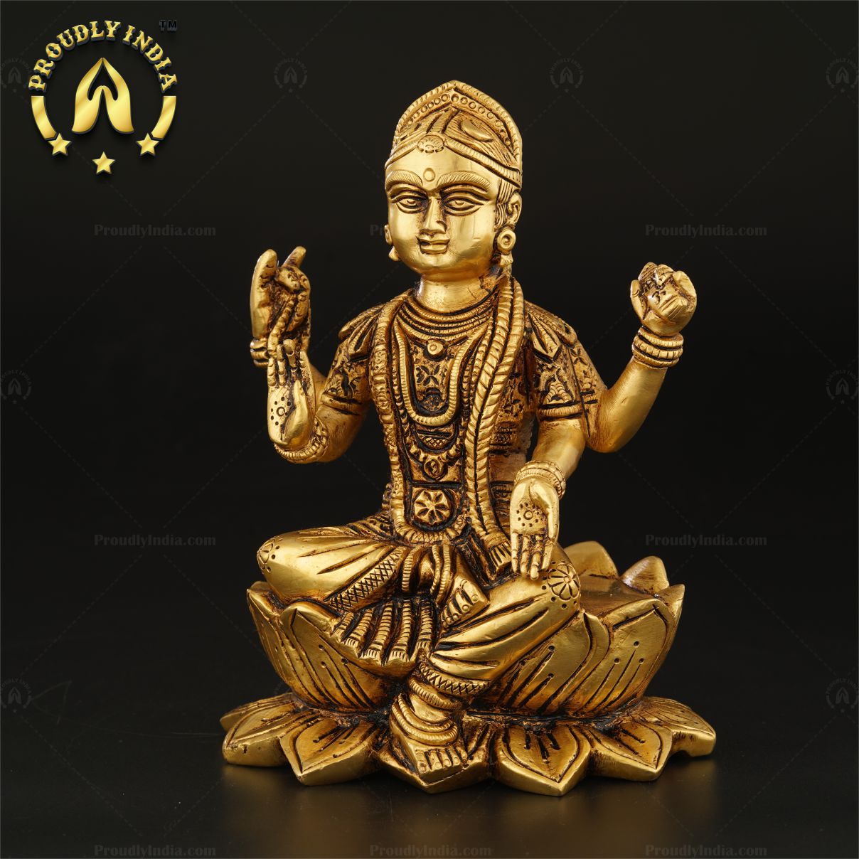 Brass Handcrafted Small Bala Tiripura Sundari Idol