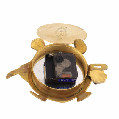 Brass Tutle Wall Clock