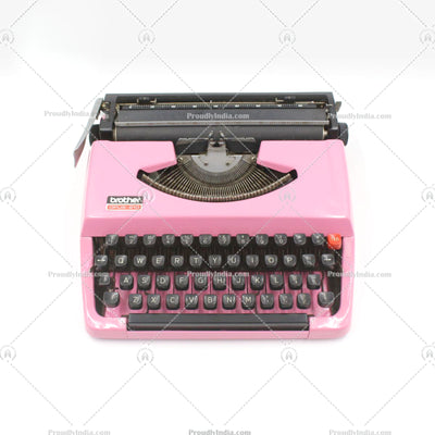 Pink Brother Deluxe 220 Typewriter