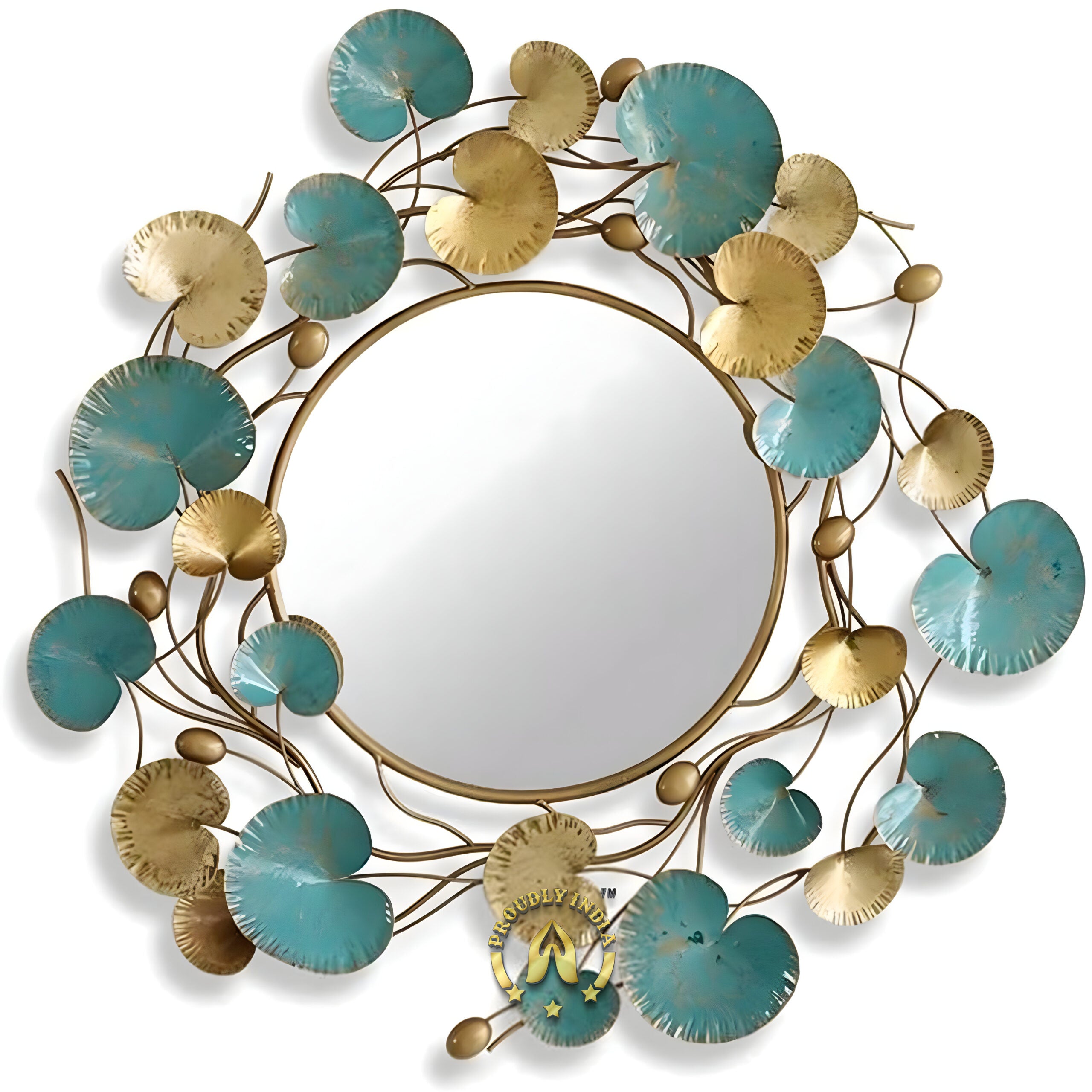 Lotus Drift Harmony Wall Mirror