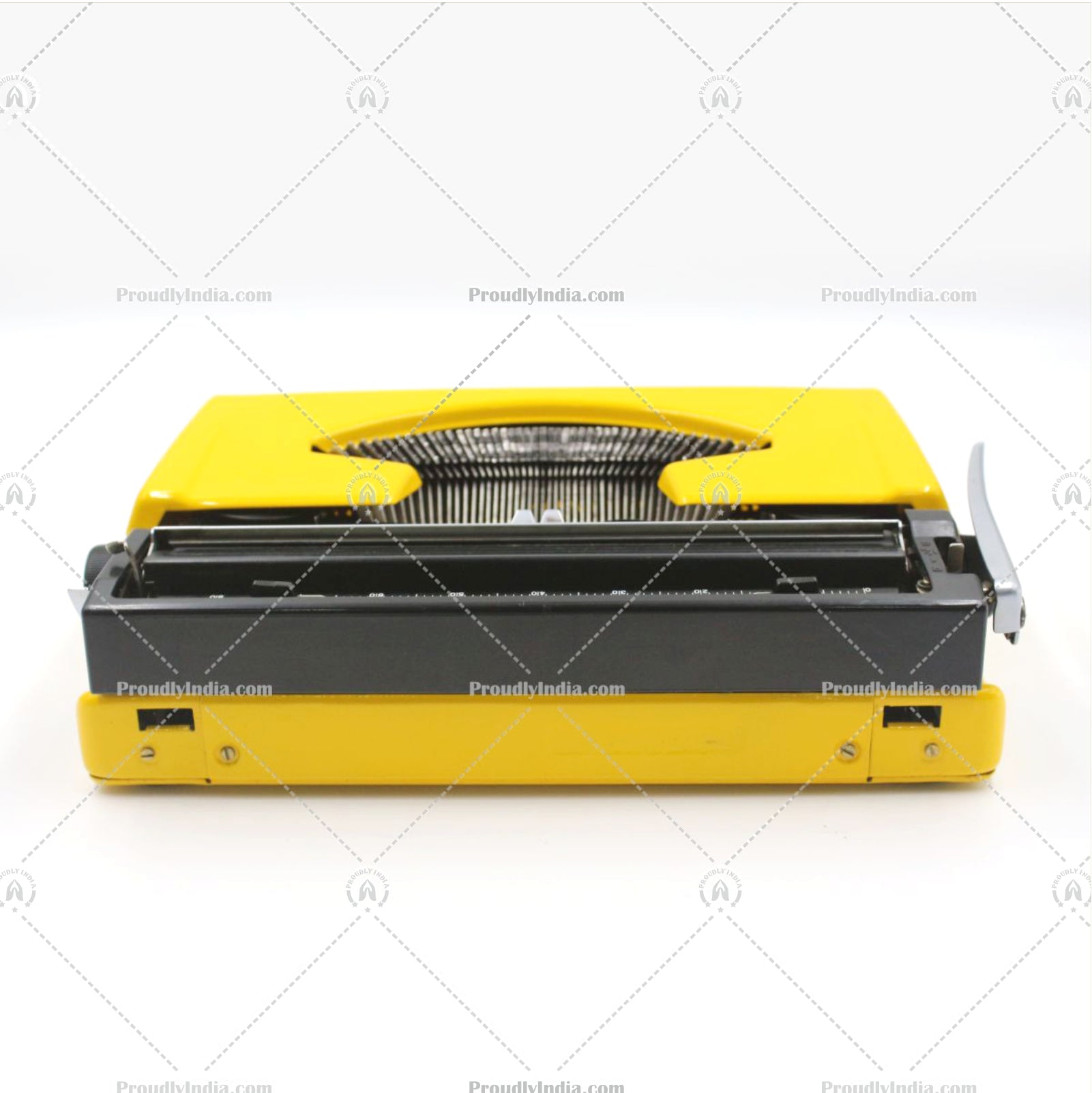 Yellow Brother Deluxe 800 Typewriter