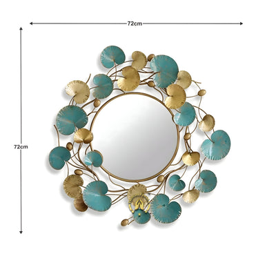 Lotus Drift Harmony Wall Mirror