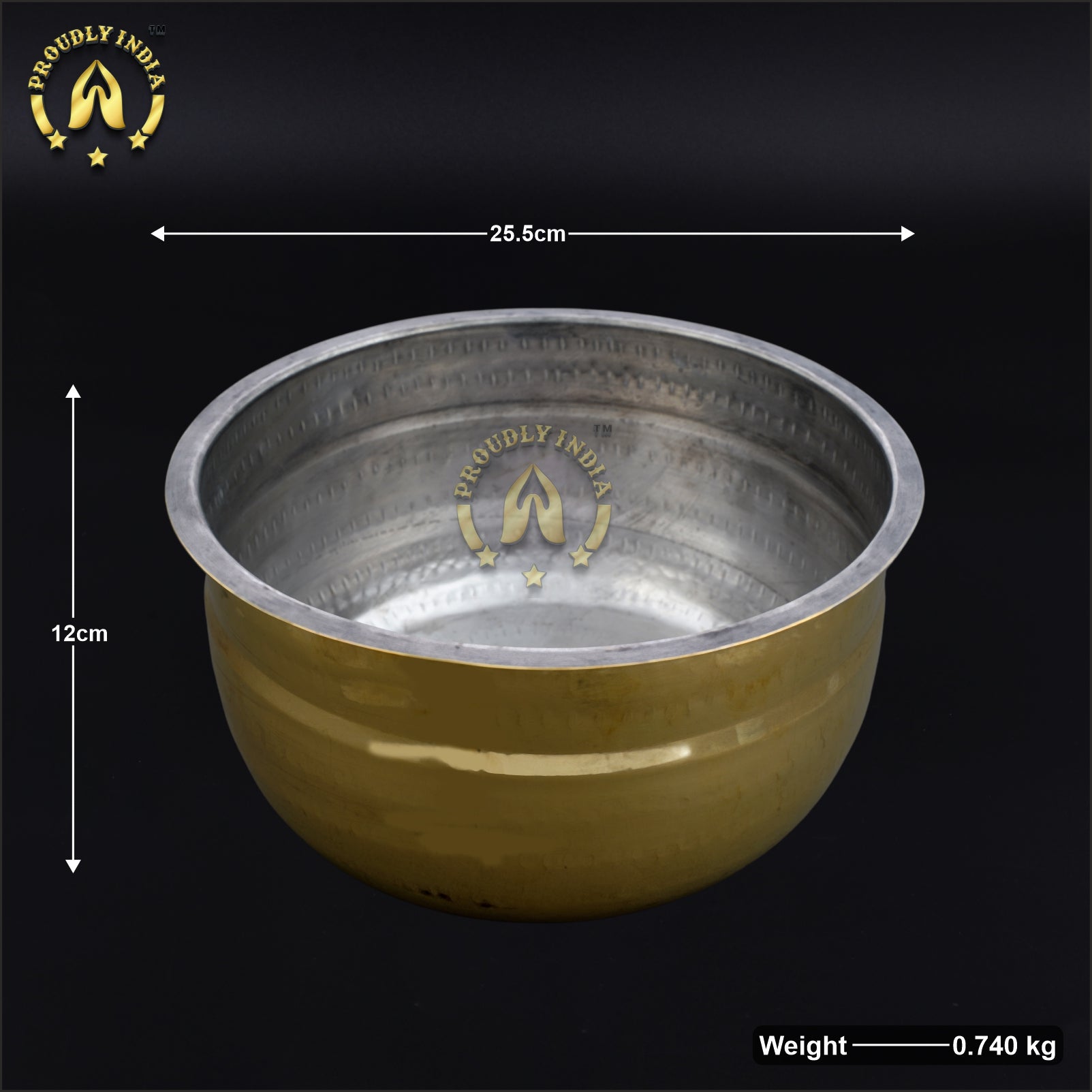 Set Of 3 Kumbakonam Vena Vessels
