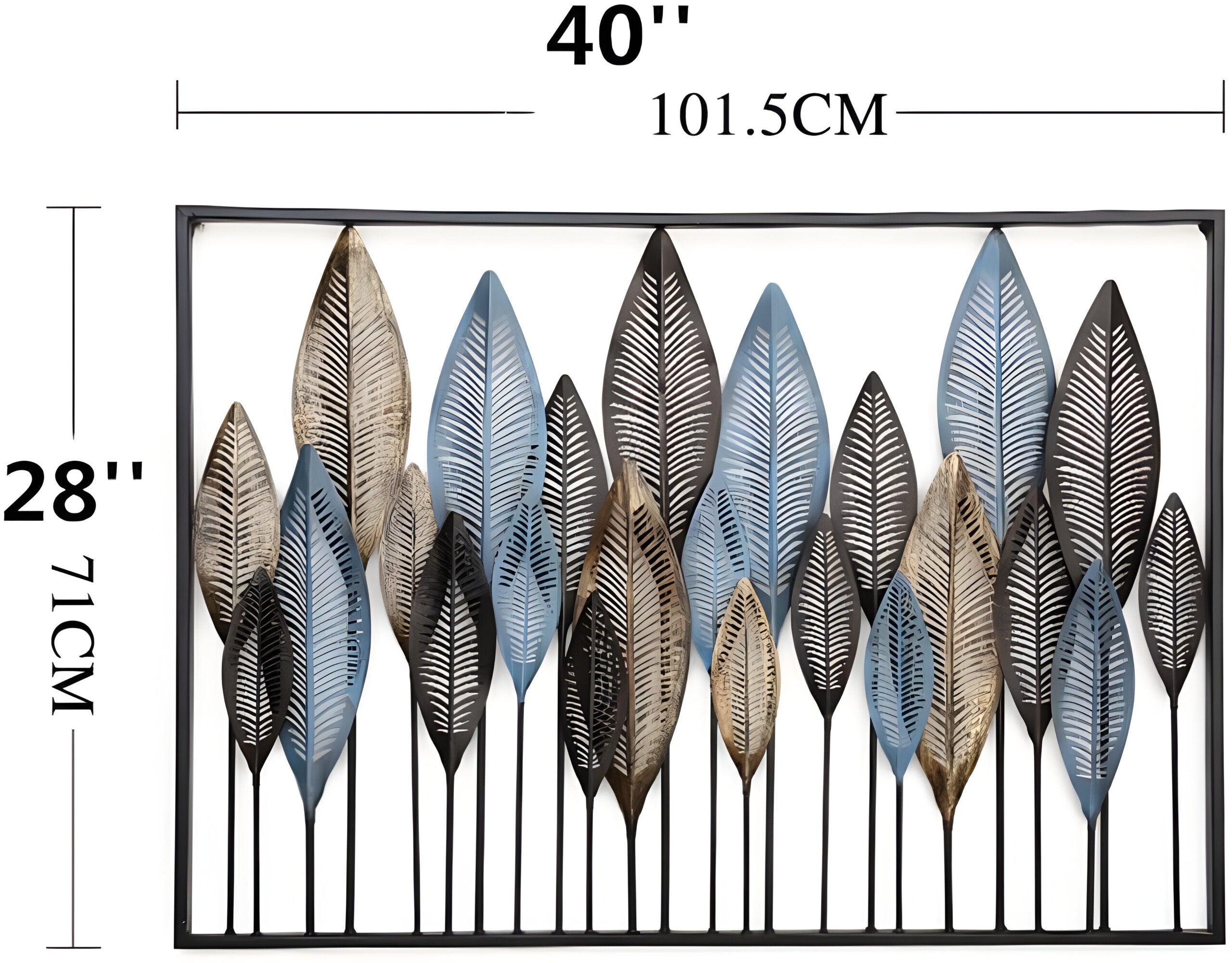 Whispers of the Canopy Iron Wall Art