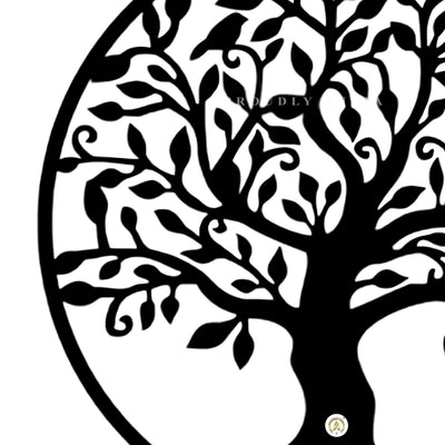 Circle of Quiet Roots Wall Art Mural