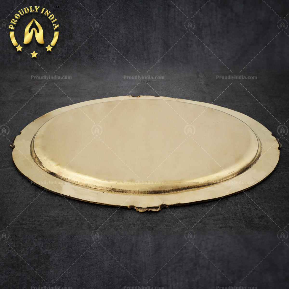 Brass Oval Tray