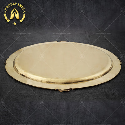 Brass Oval Tray
