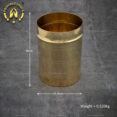 Brass Measuring Cup Set