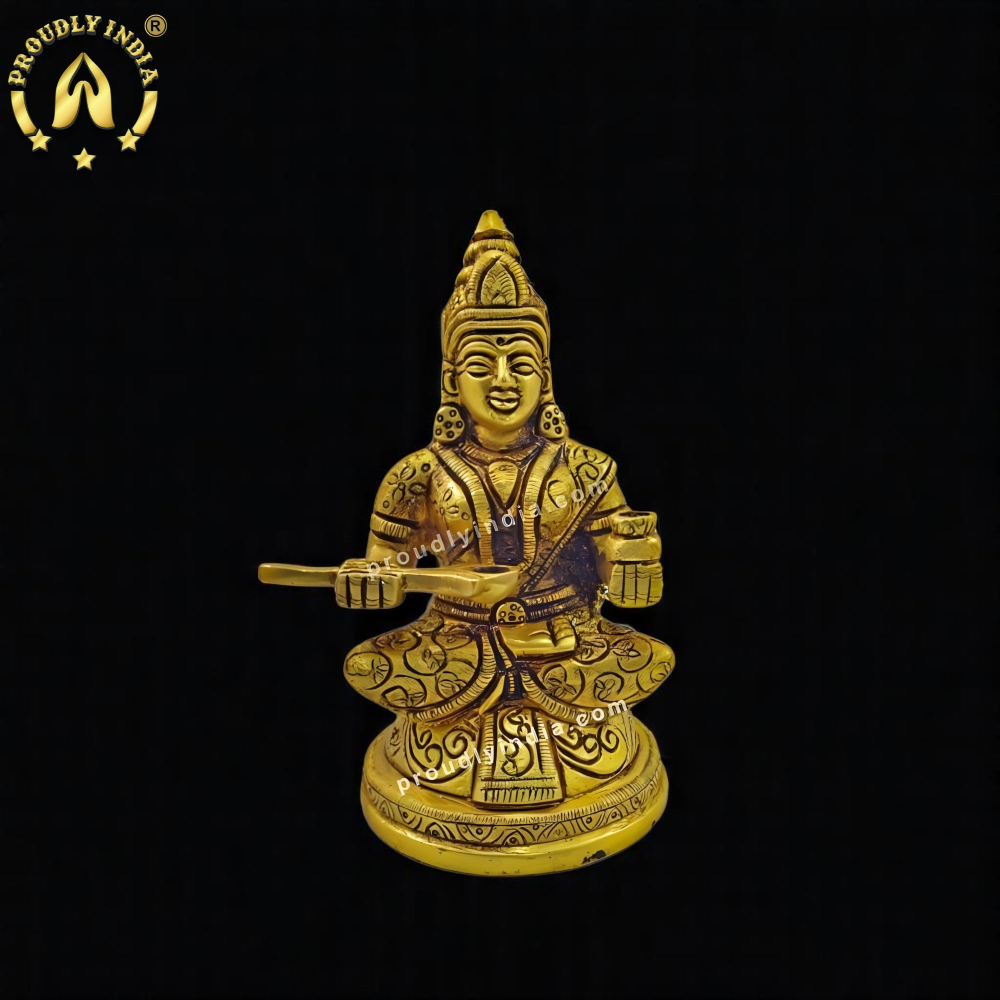 6" Goddess Annapurna Devi Statue