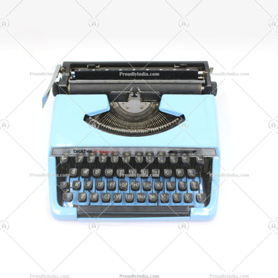 Blue Brother Charger 11 Portable Typewriter