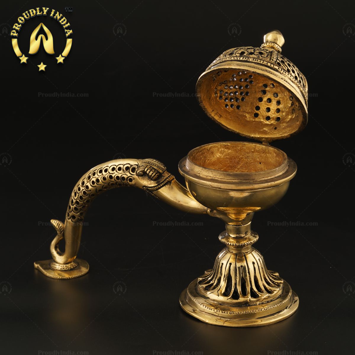 Brass Antique Look Oud Daan, Dhoop Dani