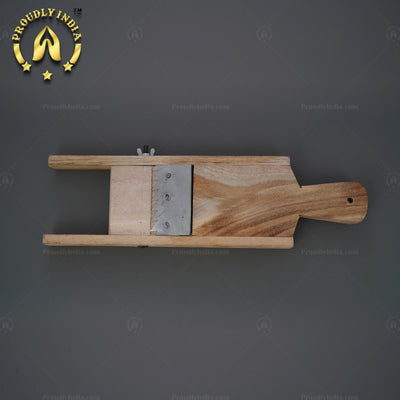 Wooden Vegetables Slicer