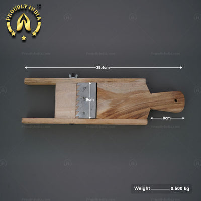 Wooden Vegetables Slicer
