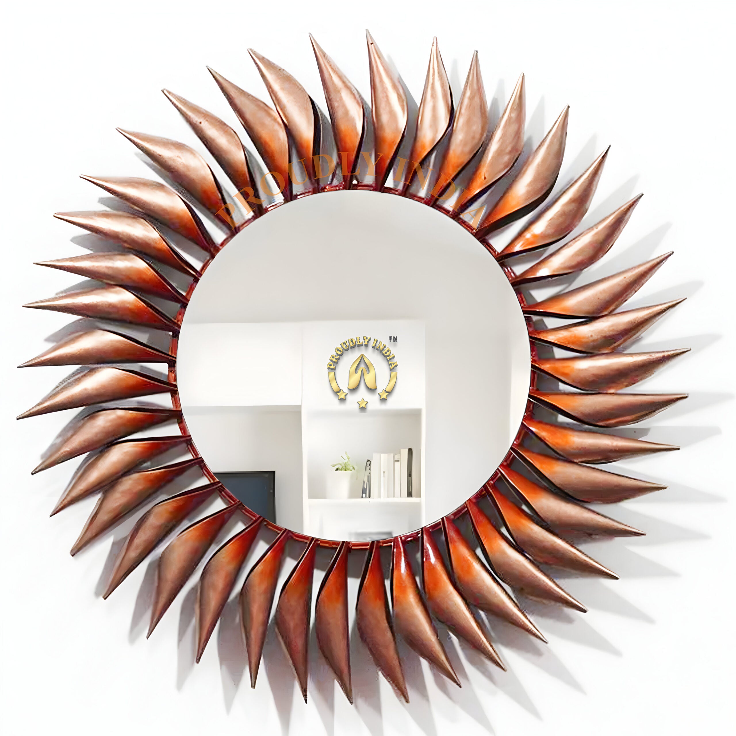 Inferno Bloom Wall Mirror
