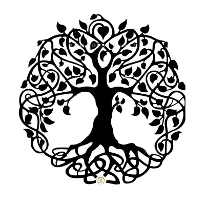 Rooted Whispers Metal Wall Art
