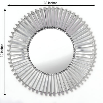 Celestial Prism Halo Wall Mirror