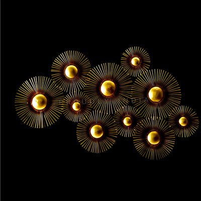 Solar Radiance Array Wall Mural