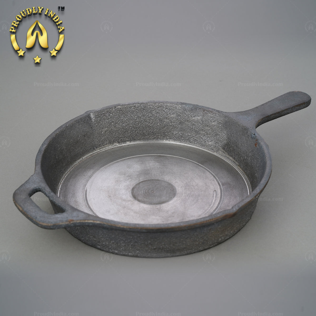 Iron Skillet Pan With Single Handle