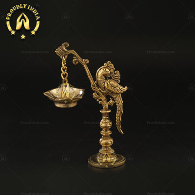Annam Thooku Vilakku Bird Hanging Diya