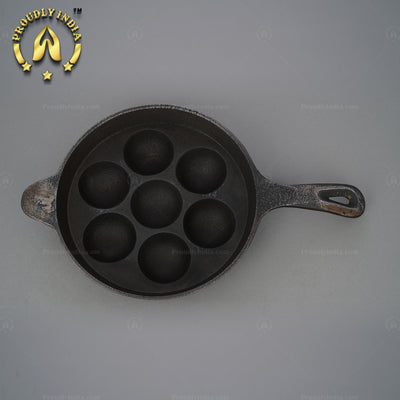 7 Pits Long Handle Paniyaram Pan