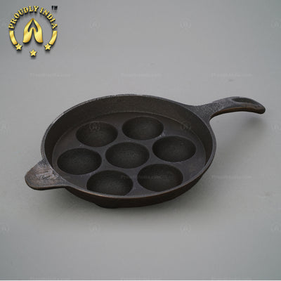 7 Pits Long Handle Paniyaram Pan