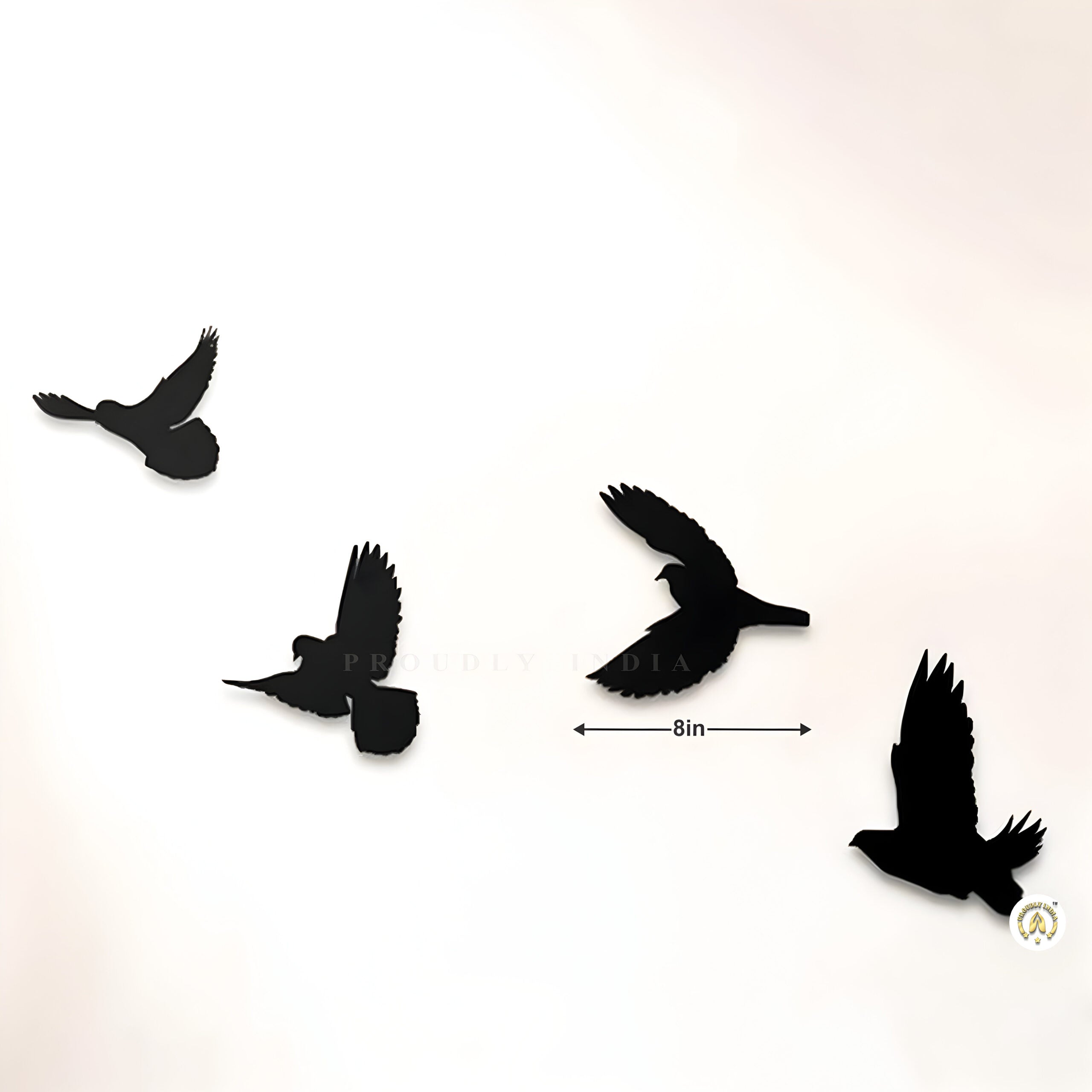 Wings of Quiet Revolt Iron Metal Wall Art