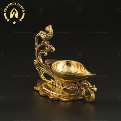 Brass Deep Oil Deepam 1 Piece