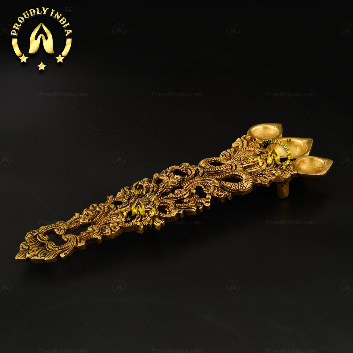 Brass Sheshnag Pooja Diya