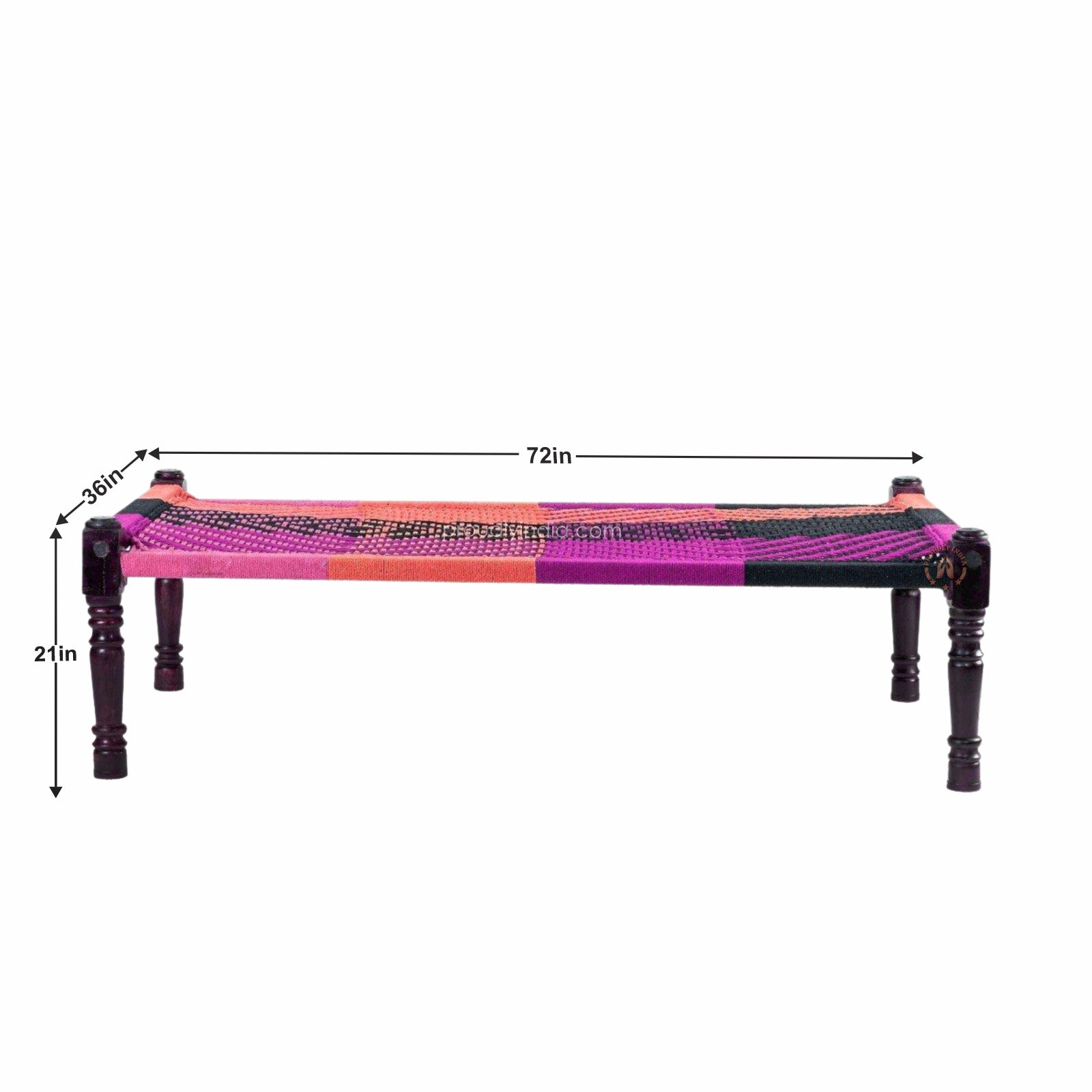 Wooden Rajasthani Charpai and Bench