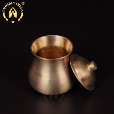 Lead Free Bronze Ghee Container