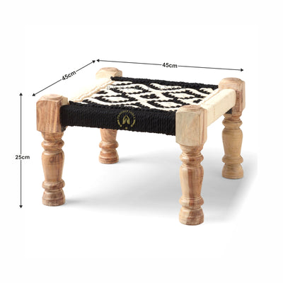 Sheesham Wood Maachi Stool