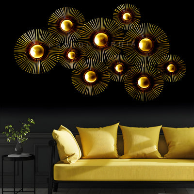 Solar Radiance Array Wall Mural