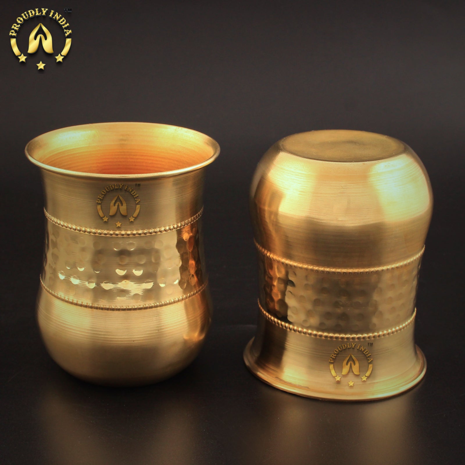 Set of 2 Pure Glass Of Tumblers