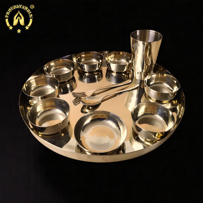 16 Inch Bronze Maharaja Thali