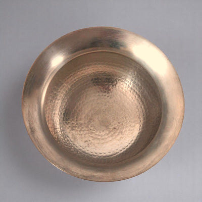 Copper 2 Liter Handi With Copper Lid