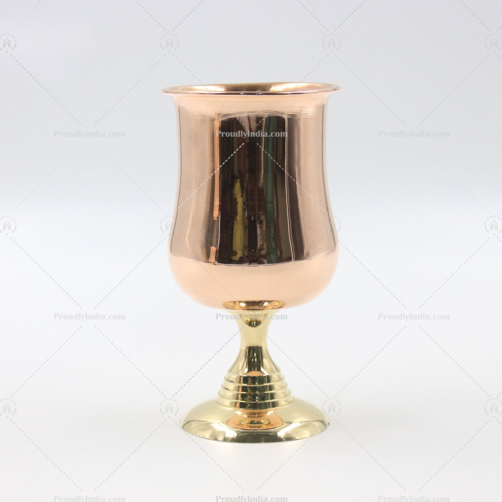 Set of 2 Copper Wine Glasses