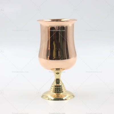 Set of 2 Copper Wine Glasses