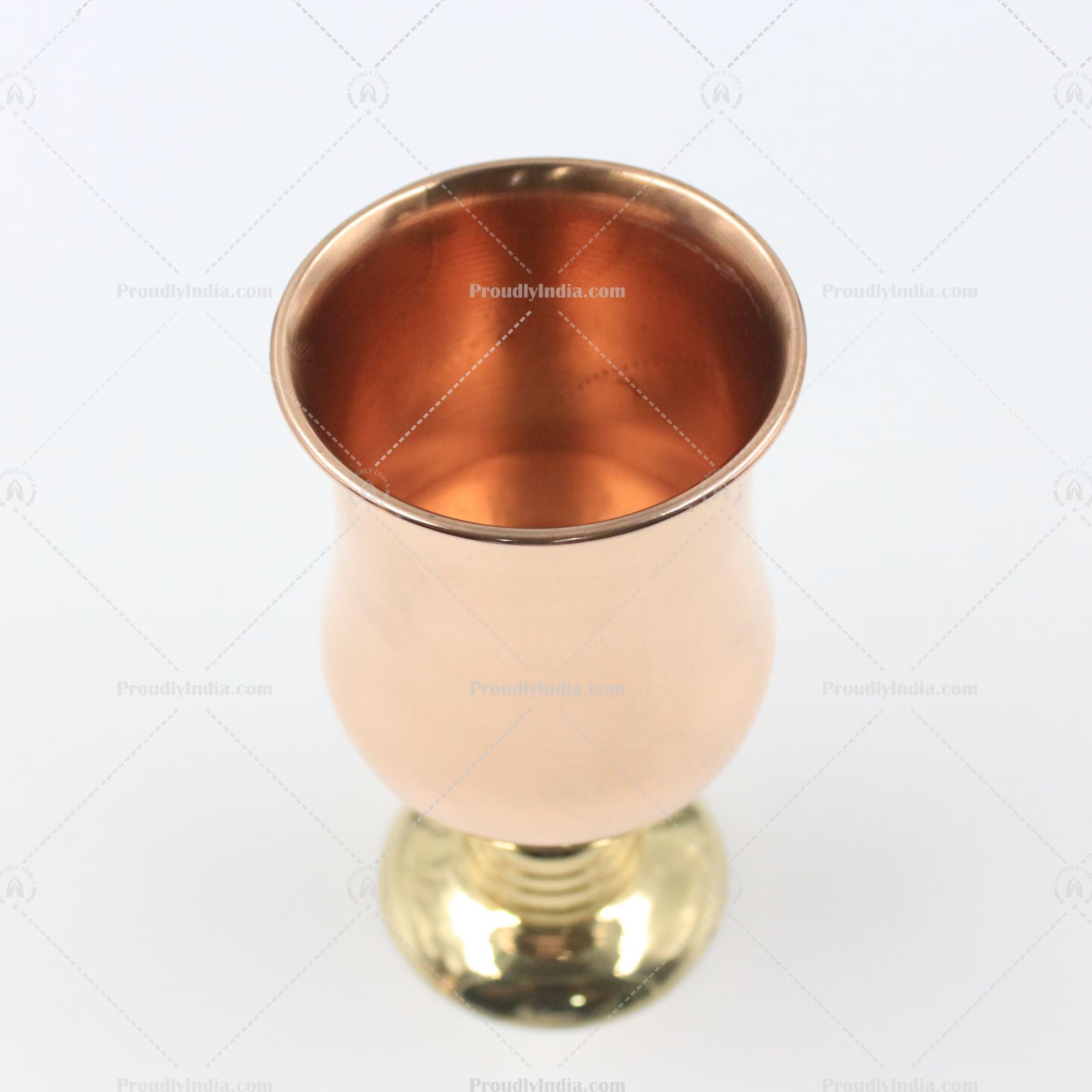 Set of 2 Copper Wine Glasses