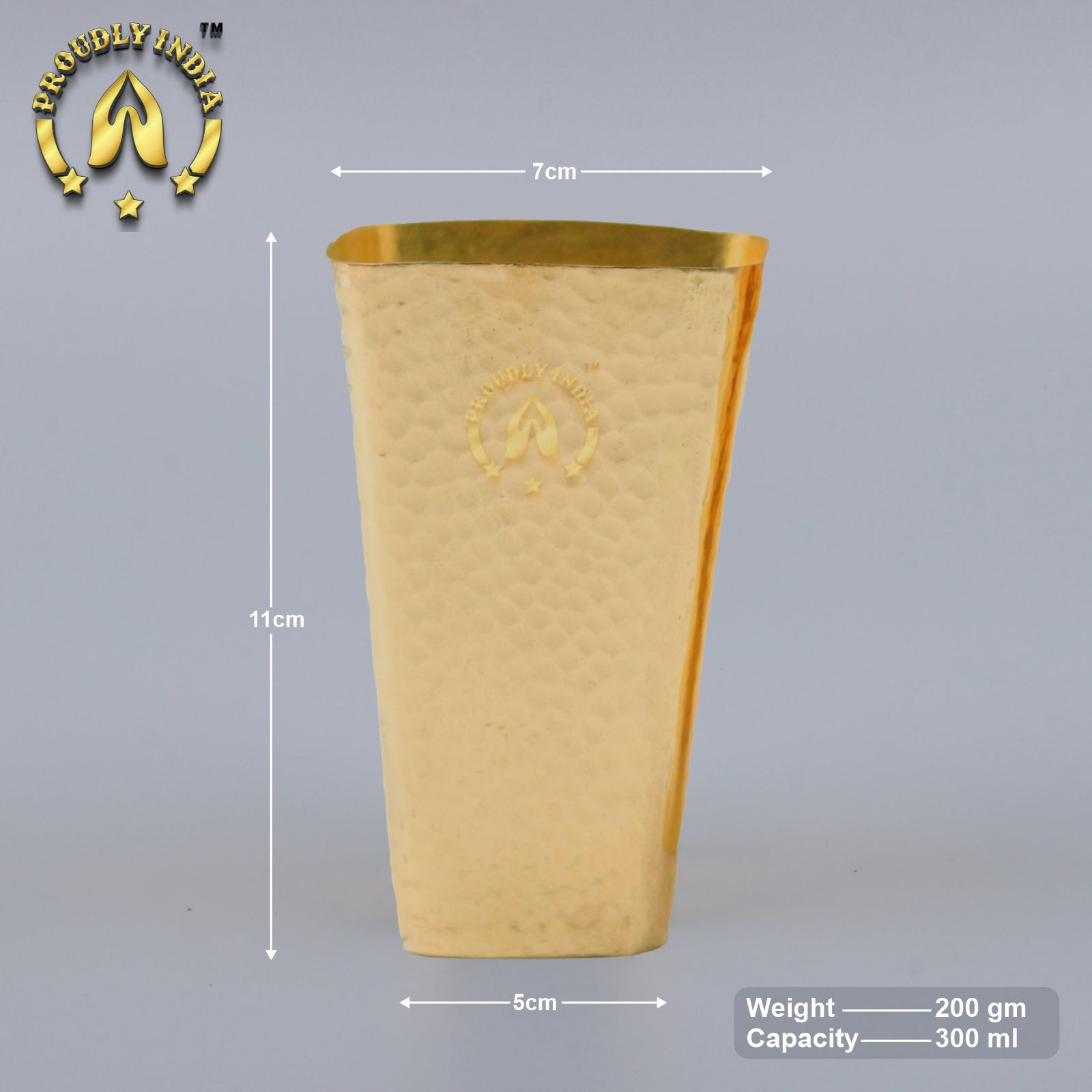 Copper Water Dispenser With Stand And 2 Copper Glass