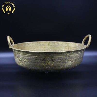 Bronze Naadan Unpolished Kadai