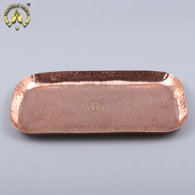Copper Rectangular Tray For Tumbler